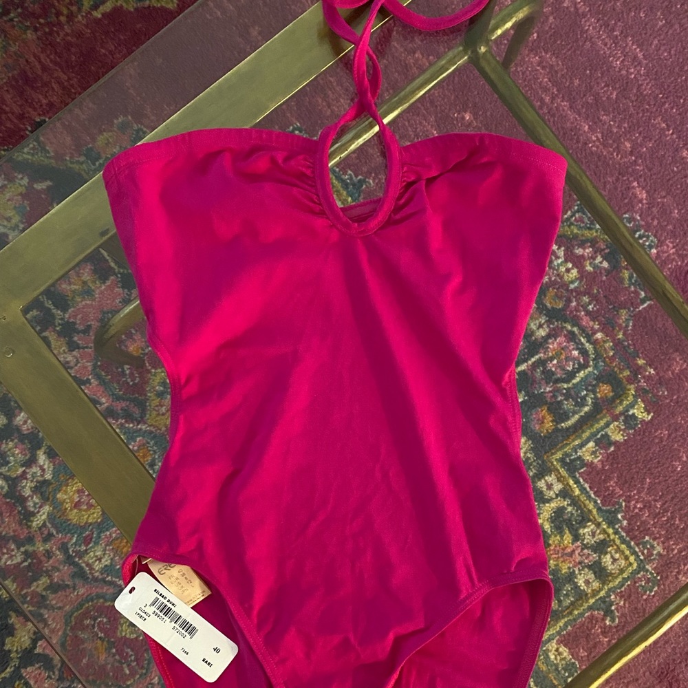 Women's Pink One-Piece Swimsuit